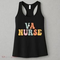 VA Nurse Week Groovy Appreciation Day For Work Women's Tank Top thumb 3