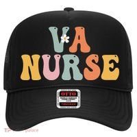 VA Nurse Week Groovy Appreciation Day For Work Hat thumb 0