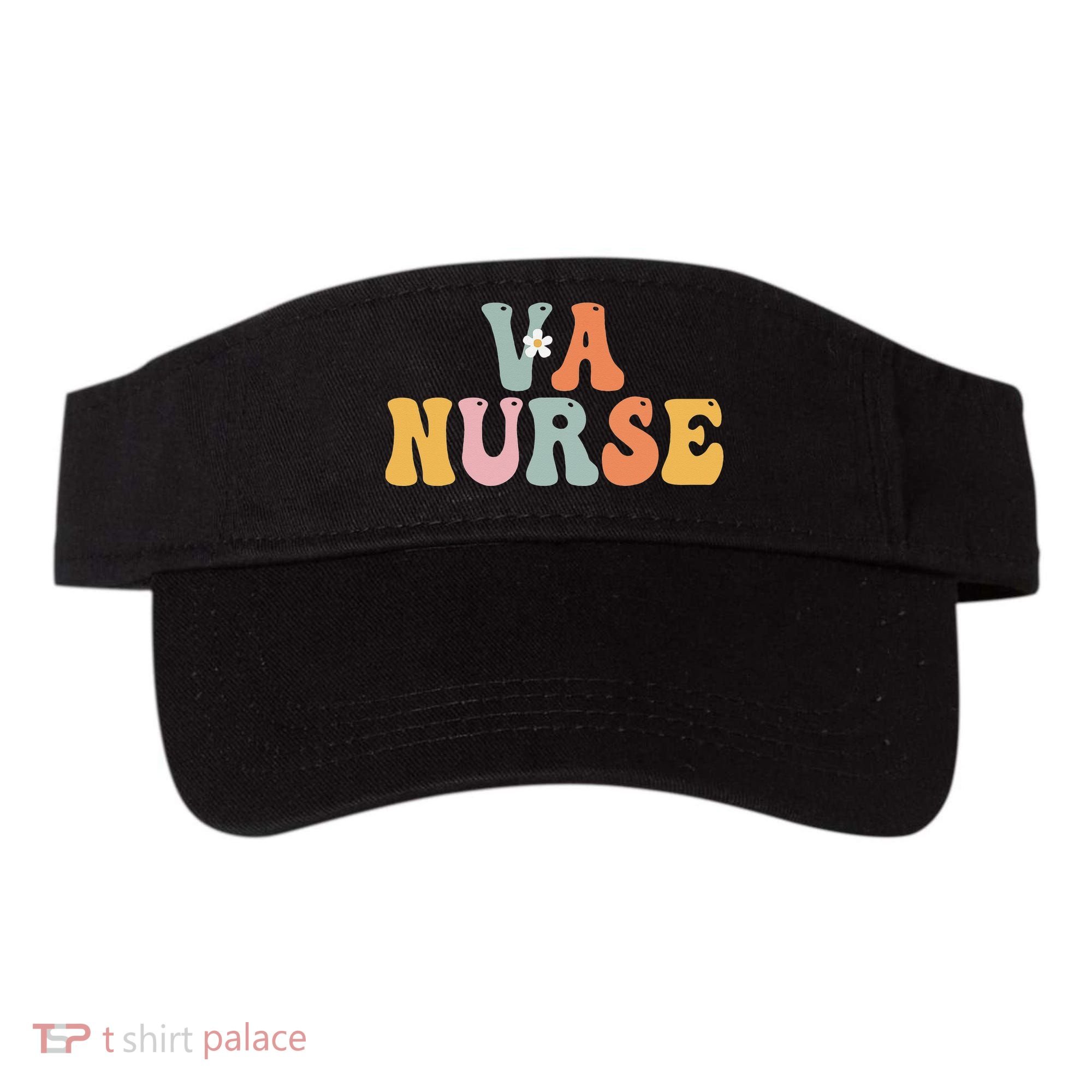 VA Nurse Week Groovy Appreciation Day For Work Visor
