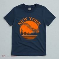 Vintage New York City Skyline Baseball T-Shirt thumb 5
