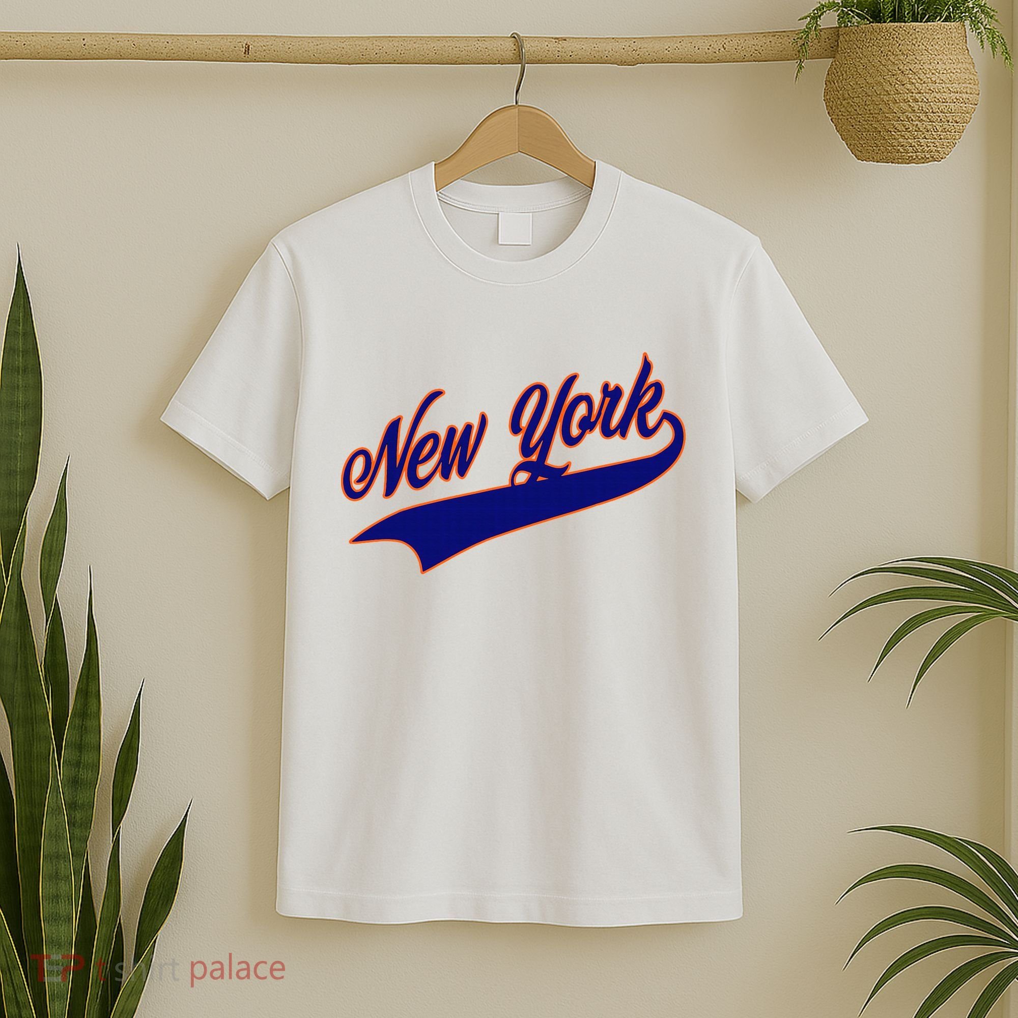 Vintage New York Varsity Name Team Basketball T-Shirt