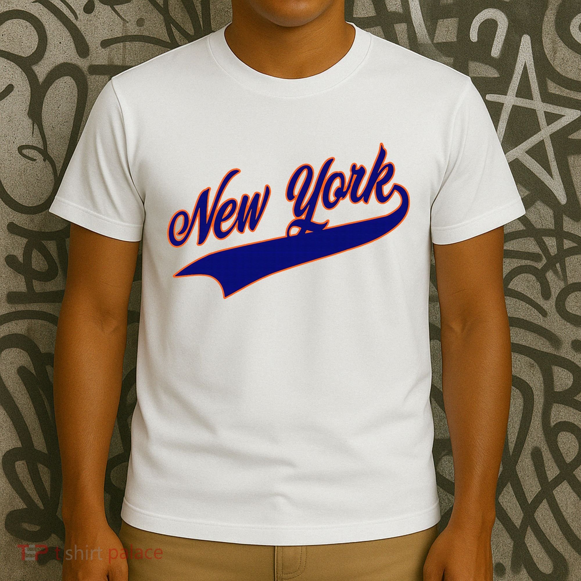 Vintage New York Varsity Name Team Basketball T-Shirt