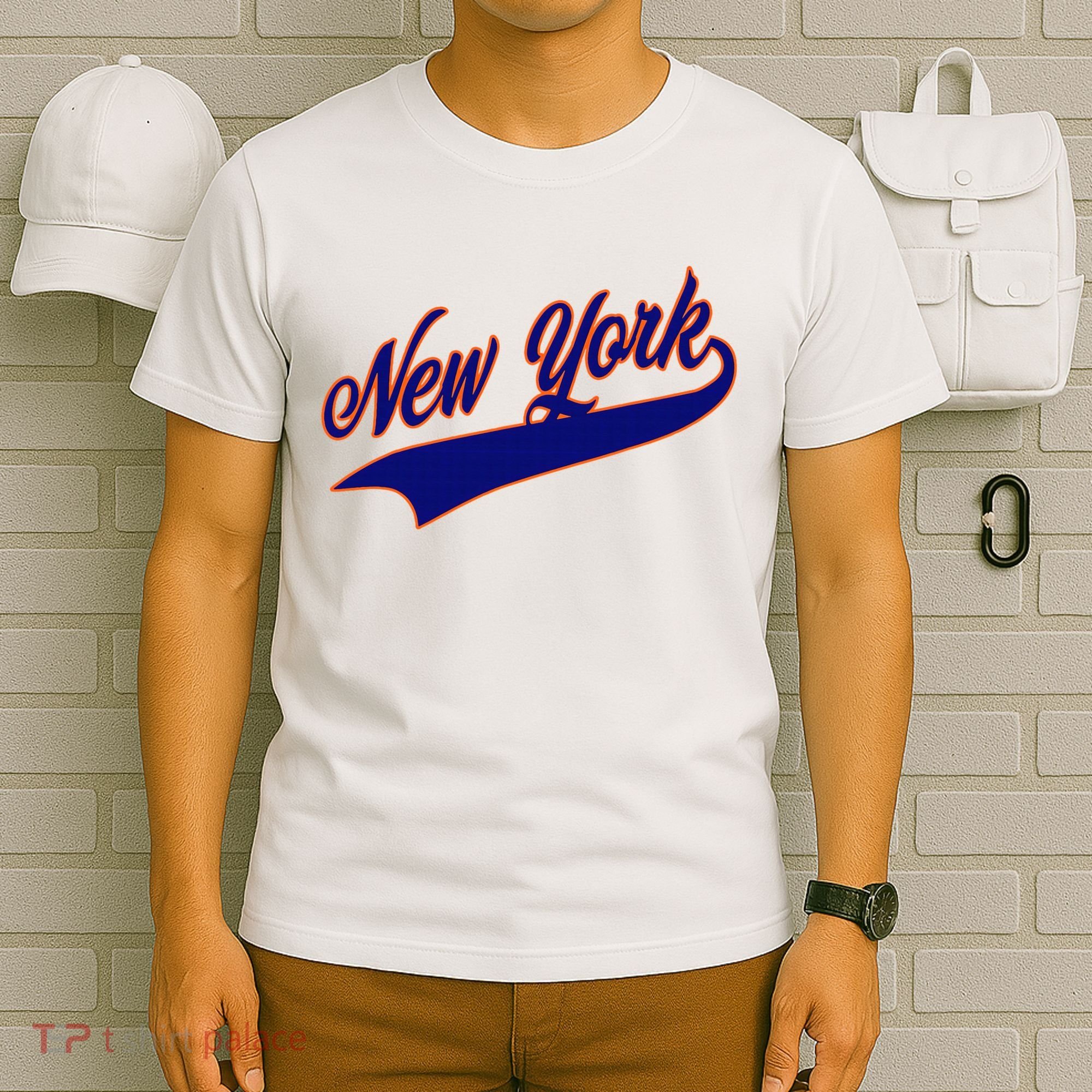 Vintage New York Varsity Name Team Basketball T-Shirt