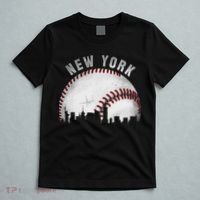 Vintage New York Skyline City Baseball T-Shirt thumb 5