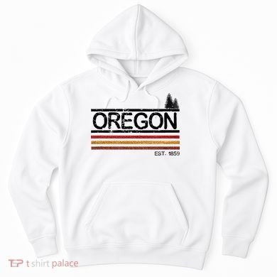 Vintage Oregon 1859 Hoodie