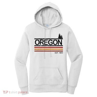 Vintage Oregon 1859 Women's Hoodie