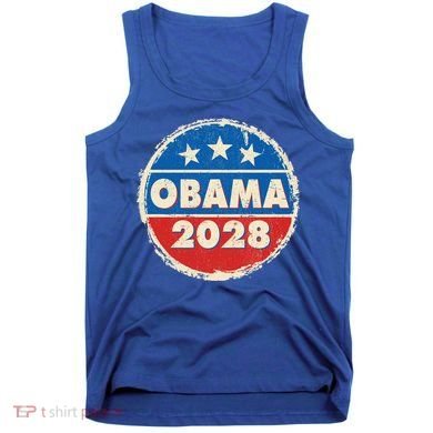 Vintage Obama 2028 Logo Tank Top