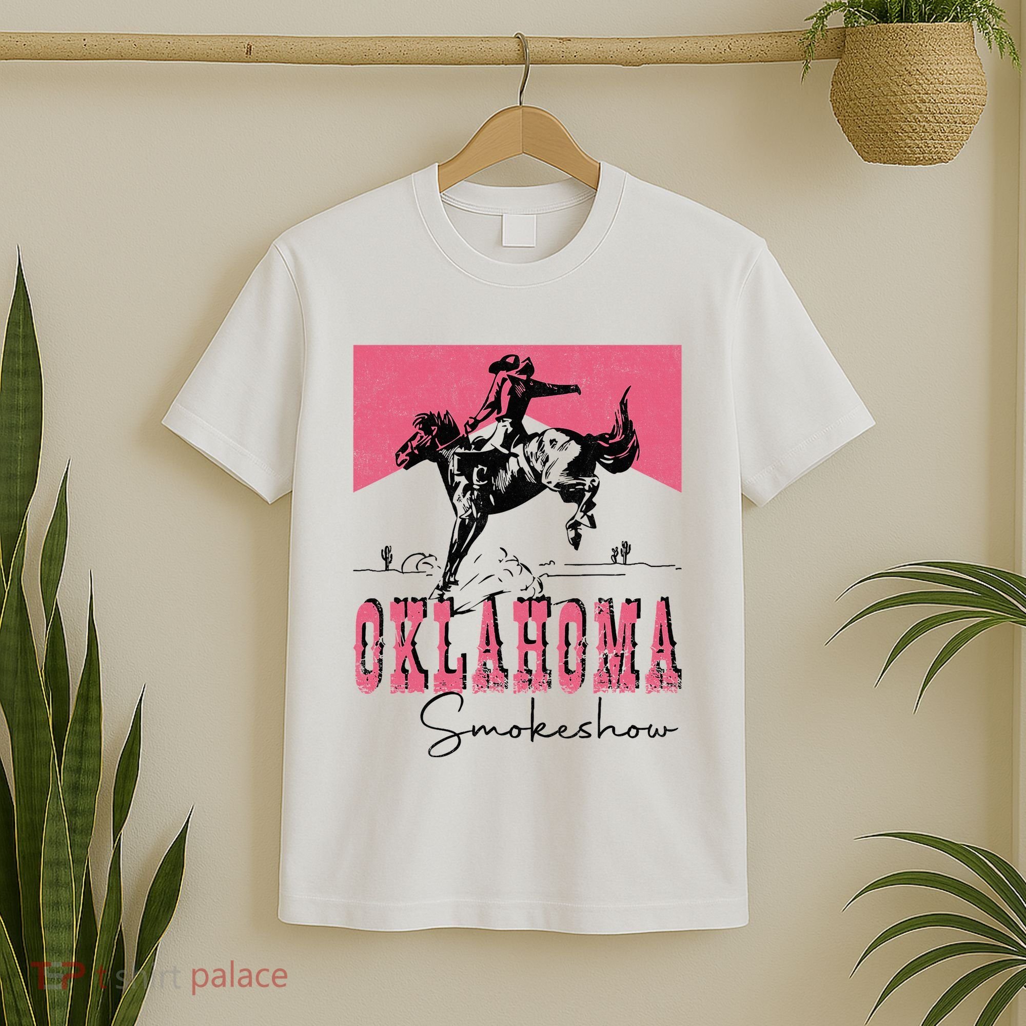 Vintage Oklahoma 90s Oklahoma Western Rodeo Style T-Shirt