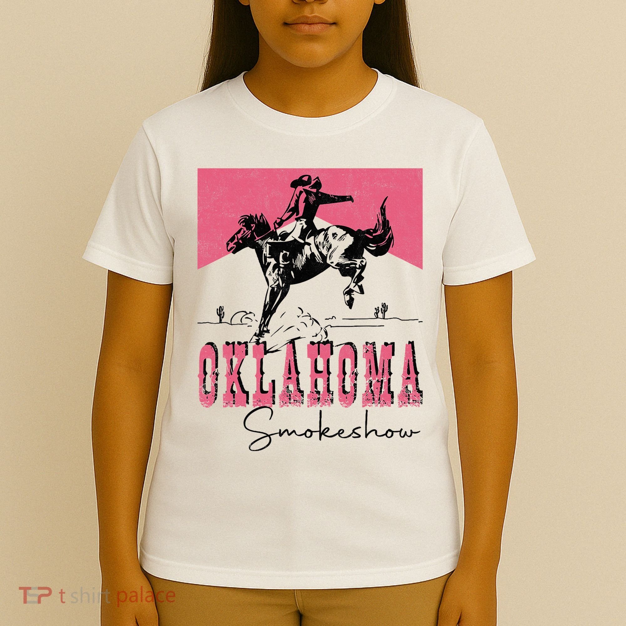 Vintage Oklahoma 90s Oklahoma Western Rodeo Style T-Shirt