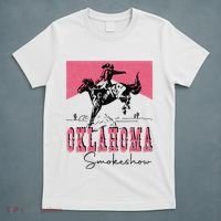 Vintage Oklahoma 90s Oklahoma Western Rodeo Style T-Shirt thumb 5