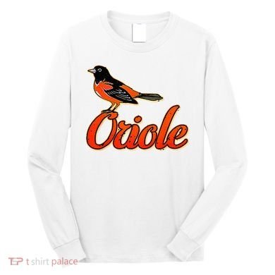 Vintage Oriole Bird Amazing Long Sleeve Shirt