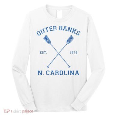 Vintage Outer Banks North Carolina Vacation Long Sleeve Shirt