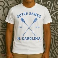Vintage Outer Banks North Carolina Vacation T-Shirt thumb 3