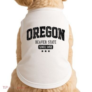 Vintage Oregon Beaver State Athletic Black Rough Doggie Tank