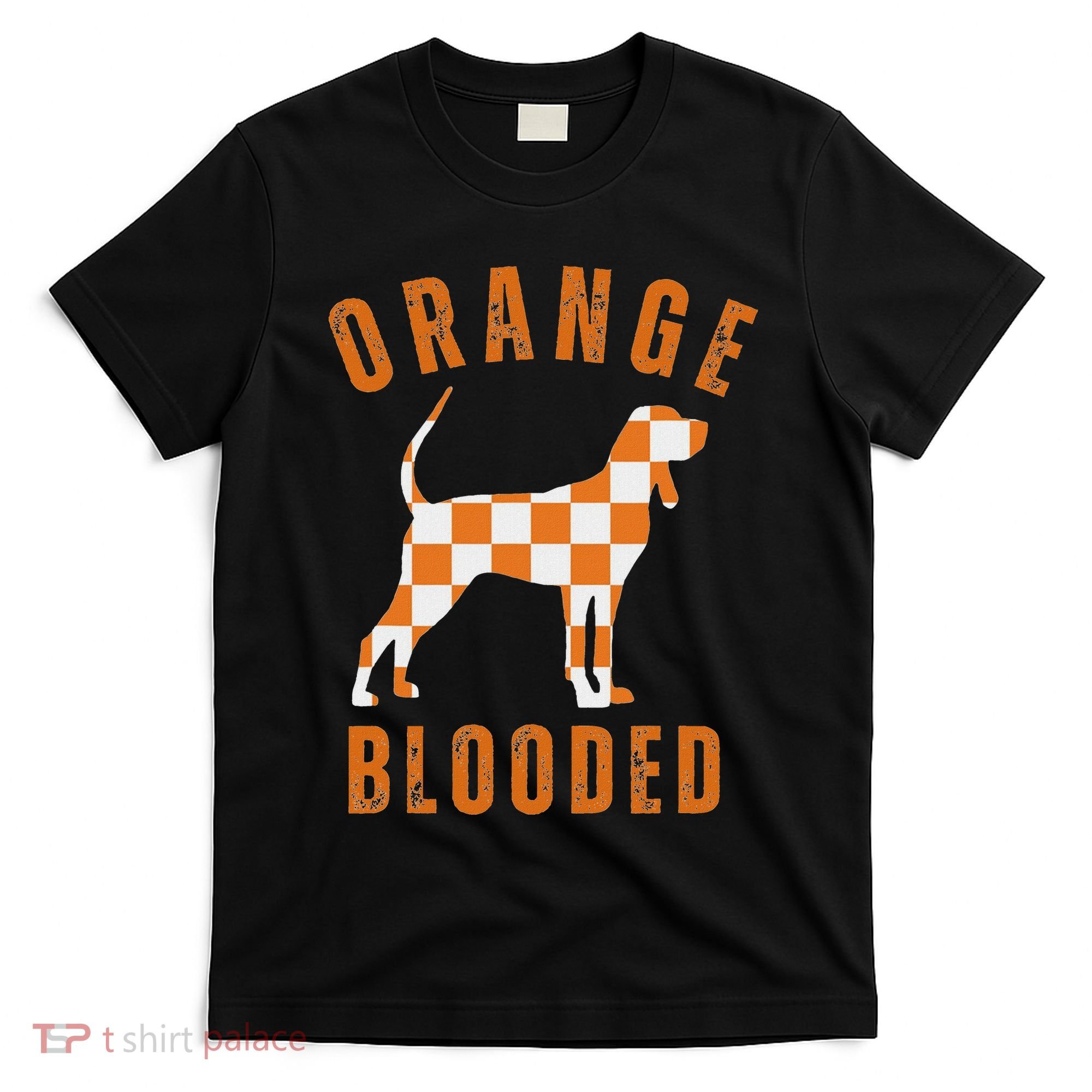 Vintage Orange Blooded Tennessee Dog Lover Tn Outfit T-Shirt