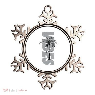 Vibes Of Course Summer Palm Tree Vintage Ornament