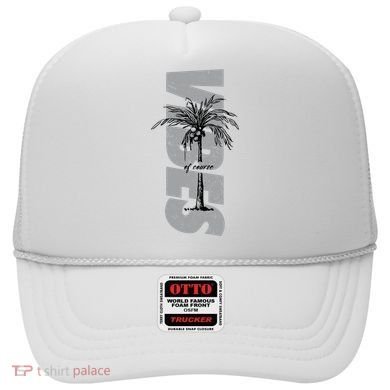 Vibes Of Course Summer Palm Tree Vintage Hat