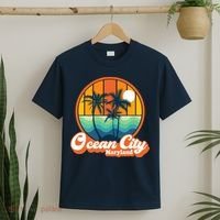 Vintage Ocean City Maryland Summer Vacation Beach Souvenirs T-Shirt thumb 2