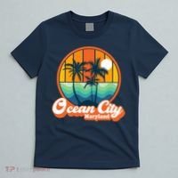 Vintage Ocean City Maryland Summer Vacation Beach Souvenirs T-Shirt thumb 5