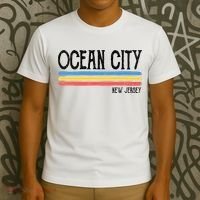 Vintage Ocean City New Jersey Nj Souvenir Gift T-Shirt thumb 3