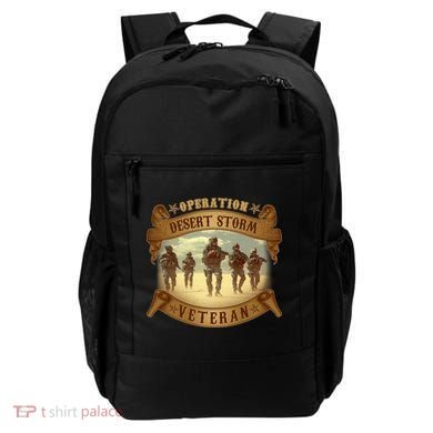 Vintage Operation Desert Storm Veteran Backpack