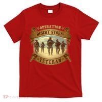 Vintage Operation Desert Storm Veteran T-Shirt thumb 0