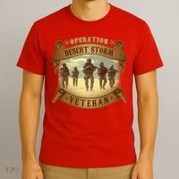Vintage Operation Desert Storm Veteran T-Shirt thumb 3