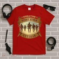 Vintage Operation Desert Storm Veteran T-Shirt thumb 5