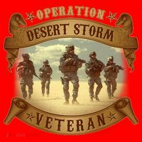 Vintage Operation Desert Storm Veteran T-Shirt thumb 7