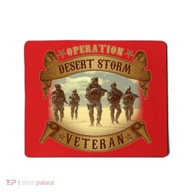 Vintage Operation Desert Storm Veteran Mousepad