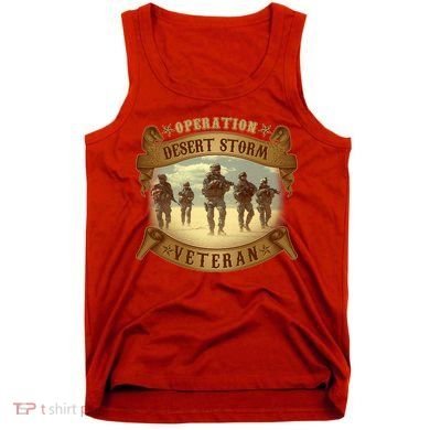 Vintage Operation Desert Storm Veteran Tank Top