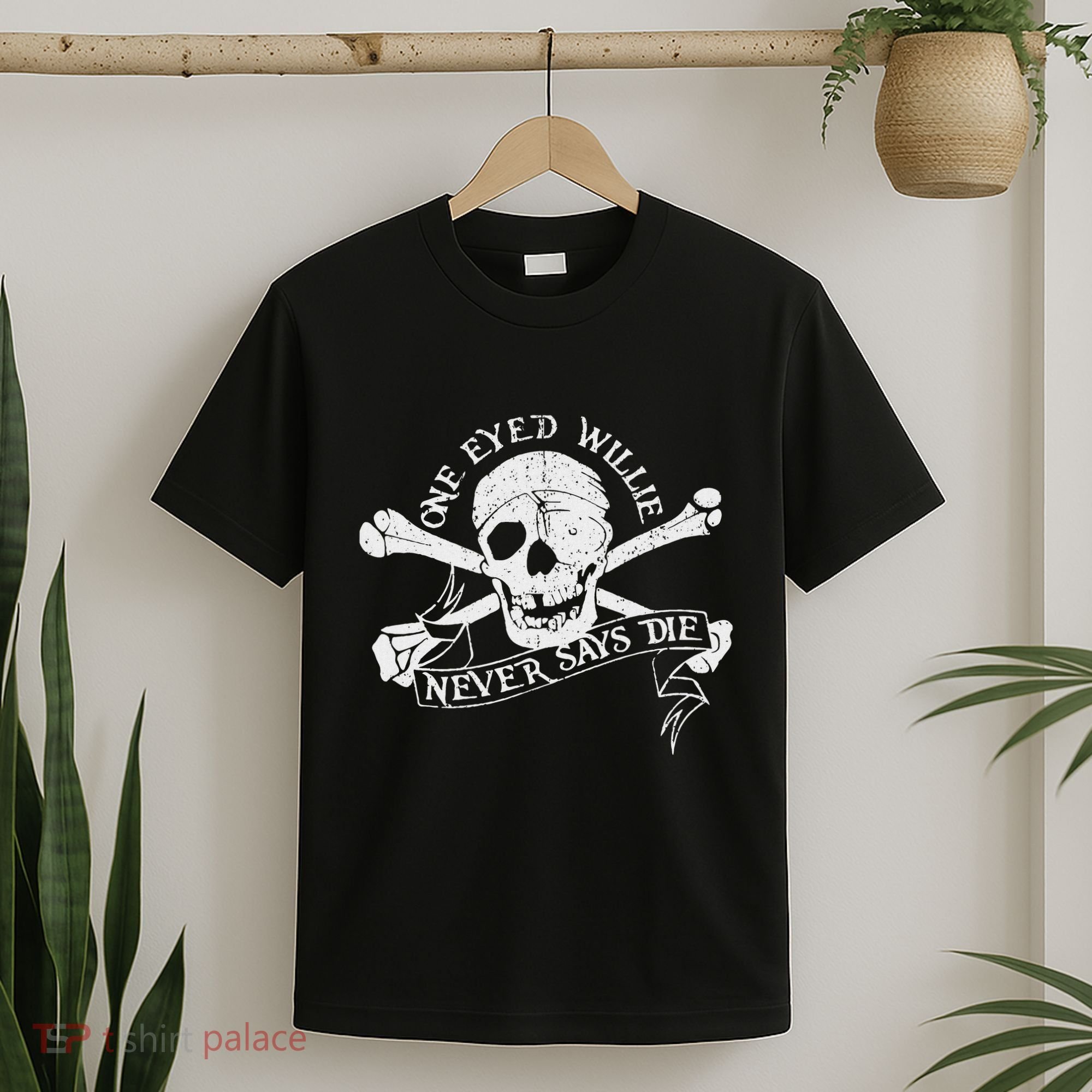 Vintage One Eyed Willie Never Says Die T-Shirt