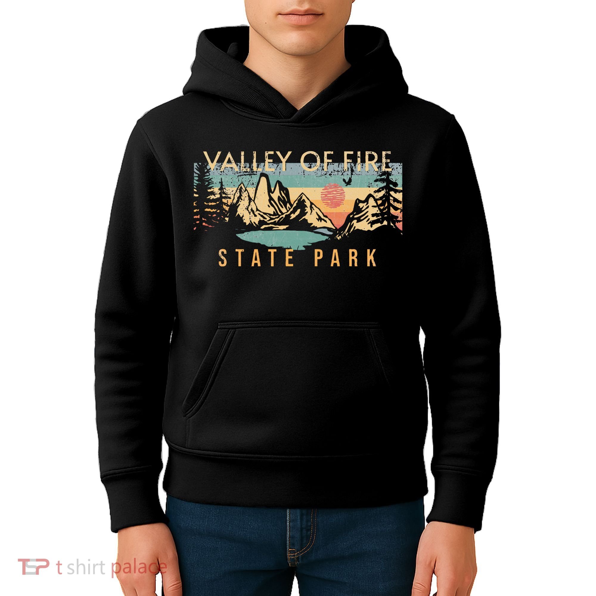 Valley Of Fire State Park Kids Hoodie