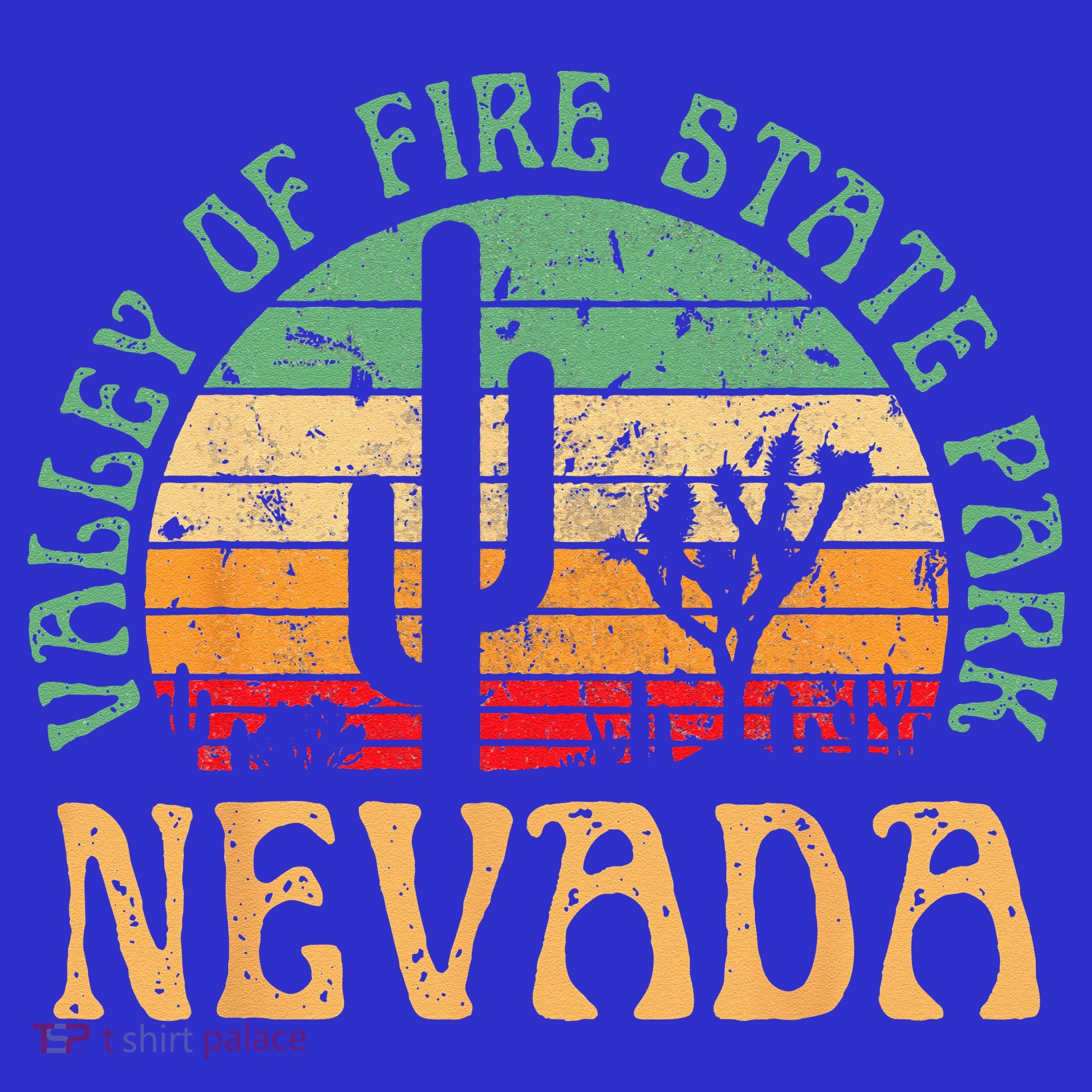 Valley Of Fire State Park Nevada Desert Hiking Retro Sunset Women's Tank Top