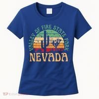 Valley Of Fire State Park Nevada Desert Hiking Retro Sunset Women's T-Shirt thumb 0