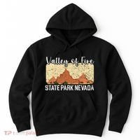 Valley Of Fire State Park Nevada Usa America Nevadans Hoodie thumb 0