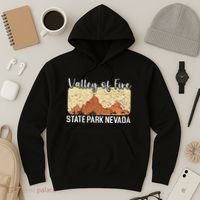 Valley Of Fire State Park Nevada Usa America Nevadans Hoodie thumb 3
