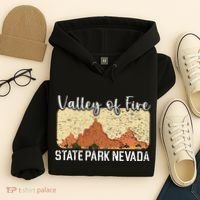 Valley Of Fire State Park Nevada Usa America Nevadans Hoodie thumb 4