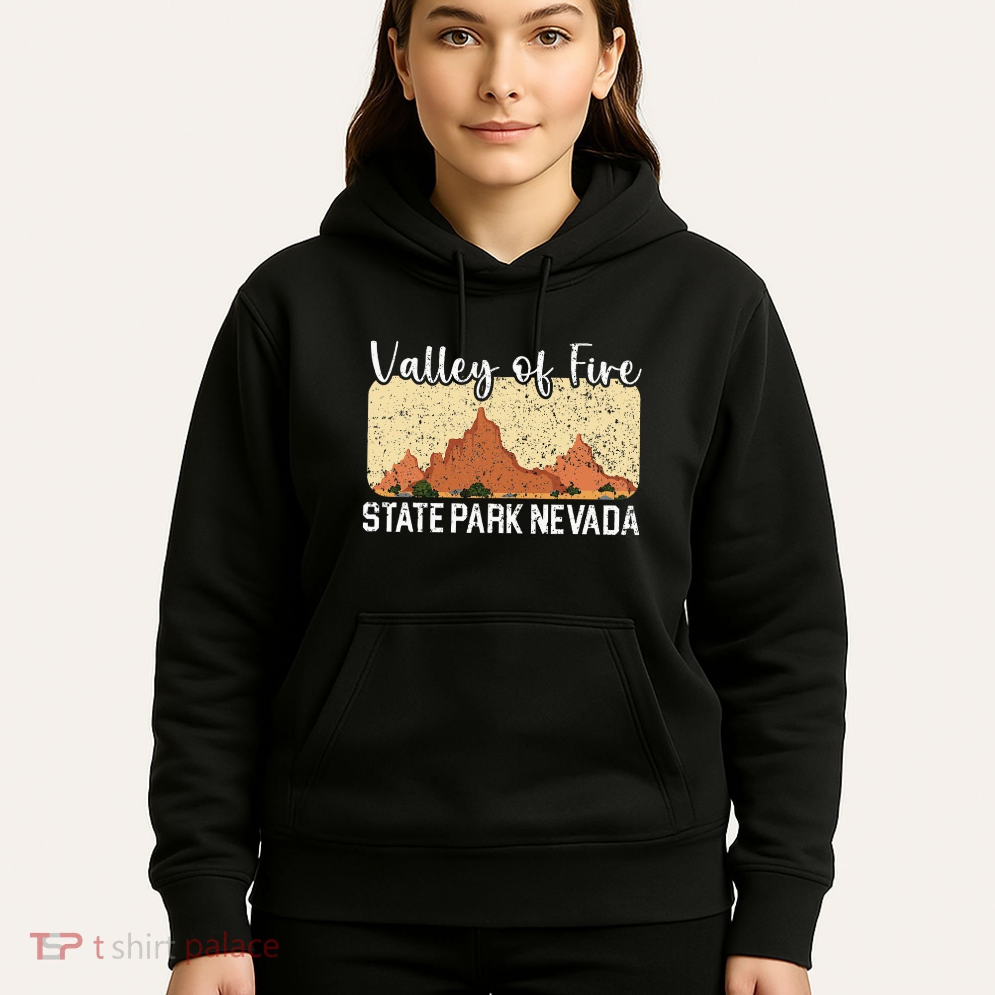 Valley Of Fire State Park Nevada Usa America Nevadans Hoodie