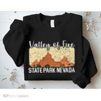 Valley Of Fire State Park Nevada Usa America Nevadans Sweatshirt thumb 2