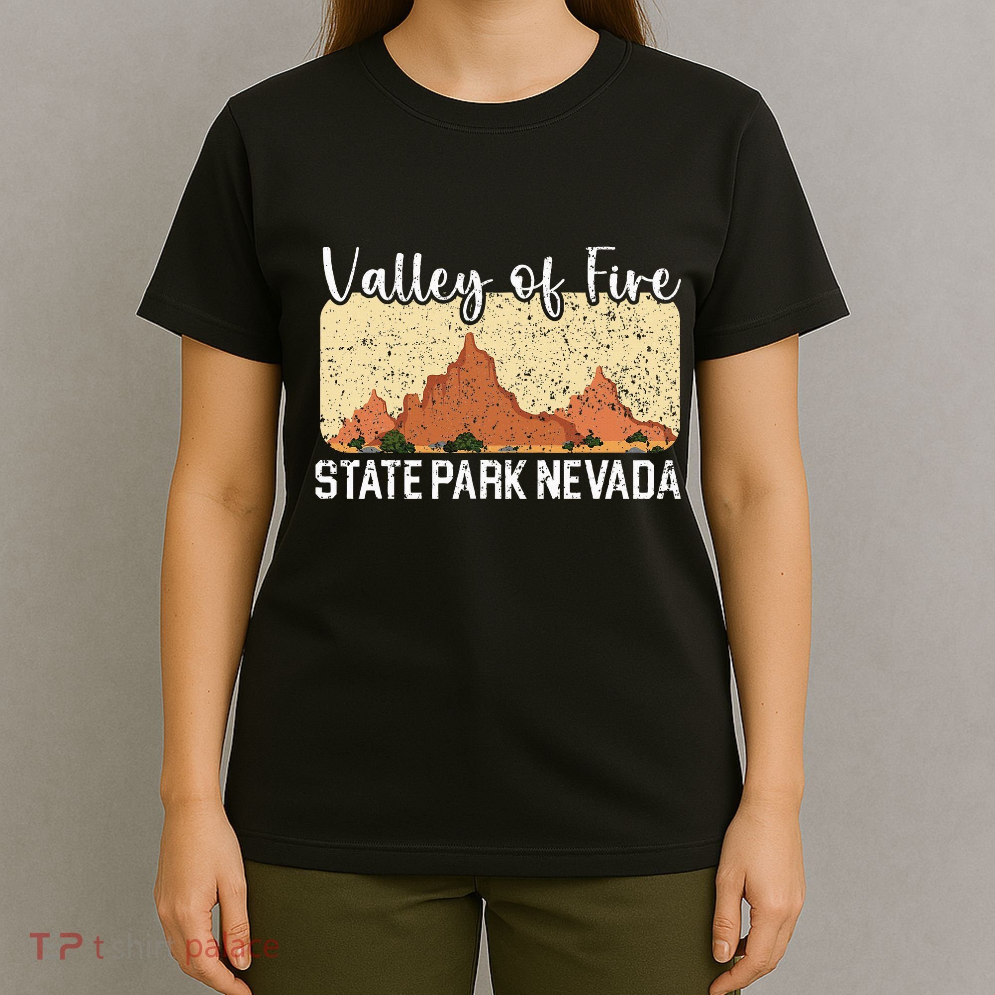 Valley Of Fire State Park Nevada Usa America Nevadans T-Shirt