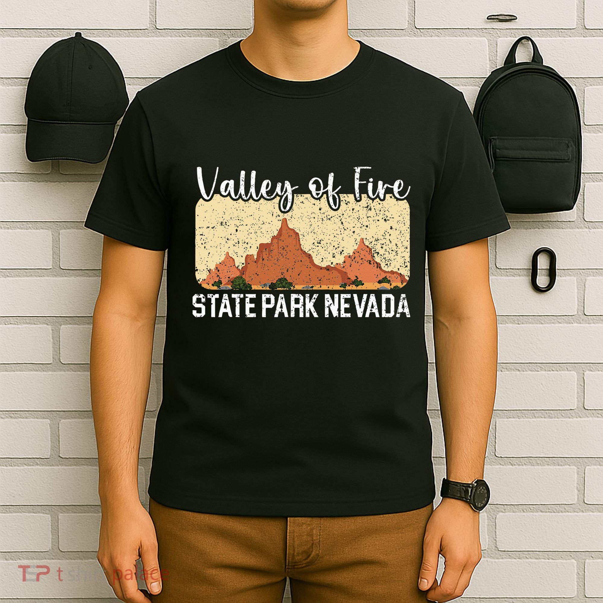 Valley Of Fire State Park Nevada Usa America Nevadans T-Shirt