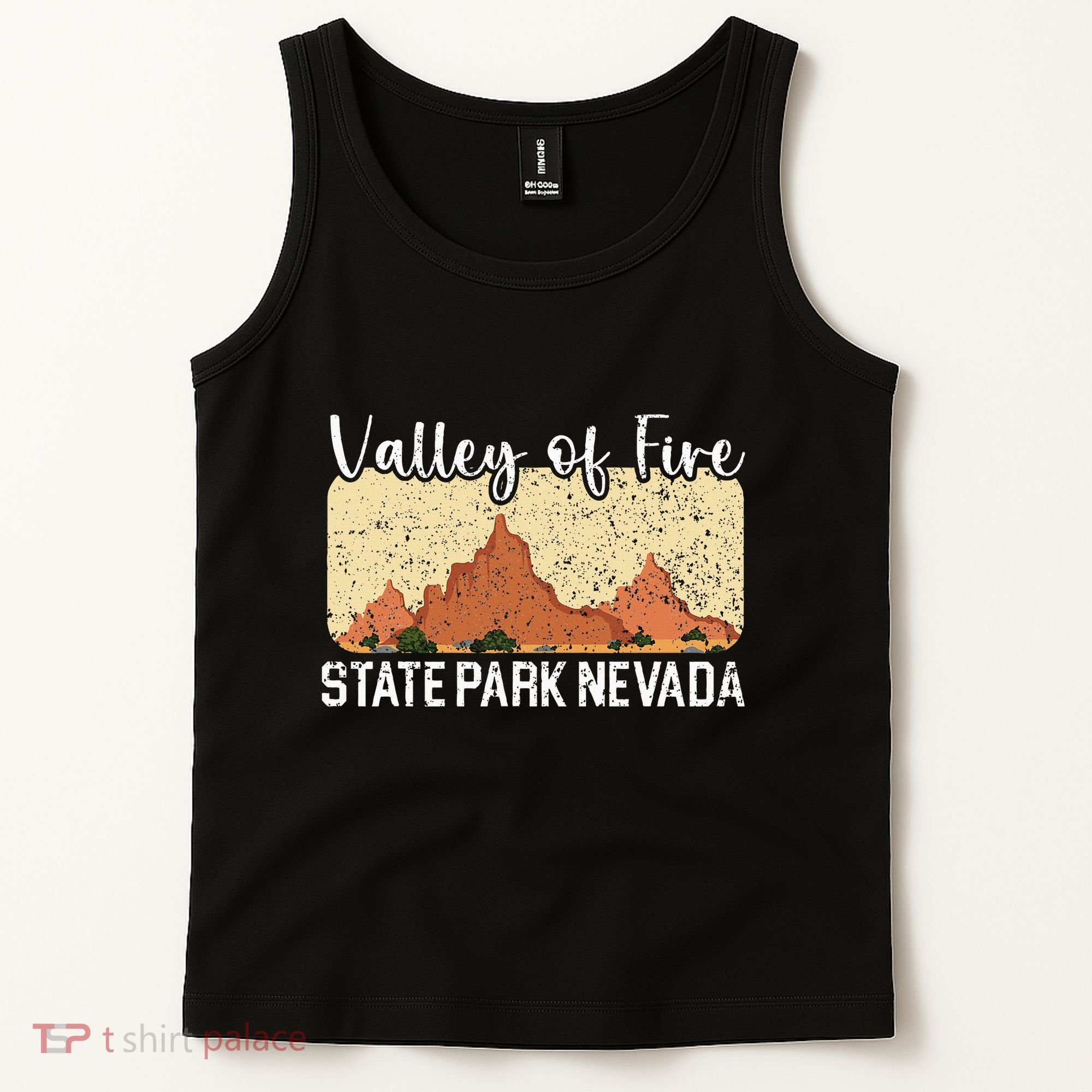 Valley Of Fire State Park Nevada Usa America Nevadans Tank Top