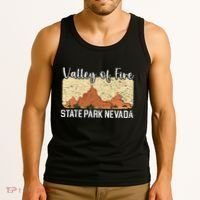 Valley Of Fire State Park Nevada Usa America Nevadans Tank Top thumb 3
