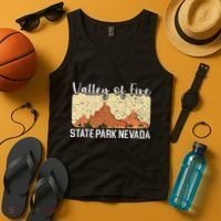 Valley Of Fire State Park Nevada Usa America Nevadans Tank Top thumb 4