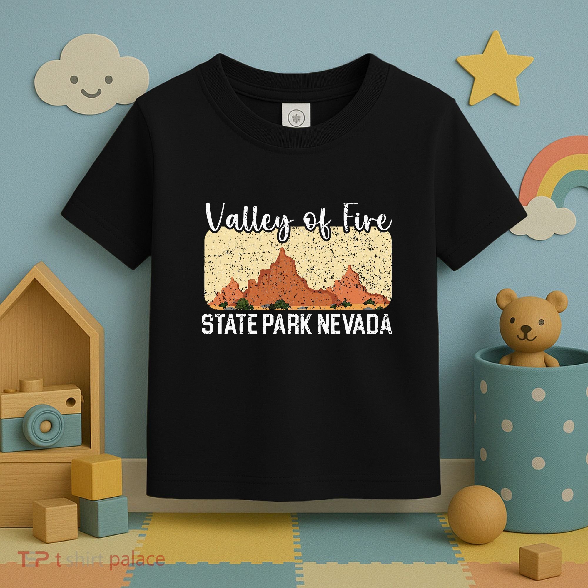 Valley Of Fire State Park Nevada Usa America Nevadans Toddler T-Shirt