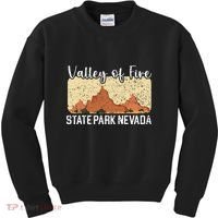Valley Of Fire State Park Nevada Usa America Nevadans Kids Sweatshirt thumb 0