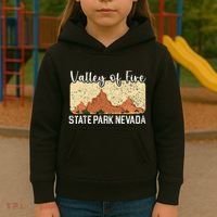 Valley Of Fire State Park Nevada Usa America Nevadans Kids Hoodie thumb 3