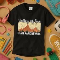 Valley Of Fire State Park Nevada Usa America Nevadans Kids T-Shirt thumb 3