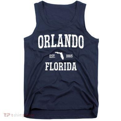 Vintage Orlando Florida Established 1885 Tank Top